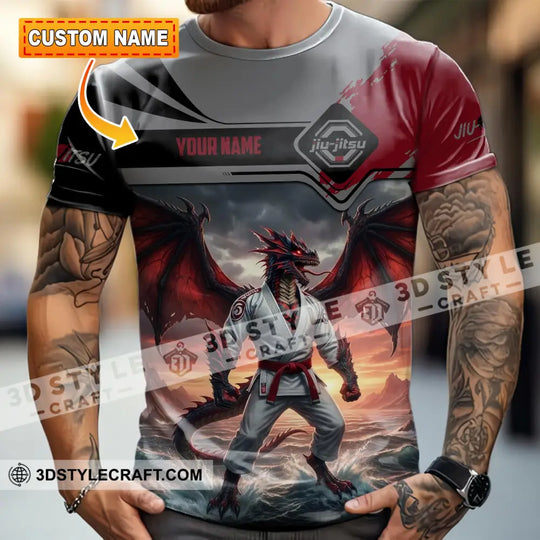 Unisex Shirt - Custom Jiu Jitsu 3D Shirt style option 2