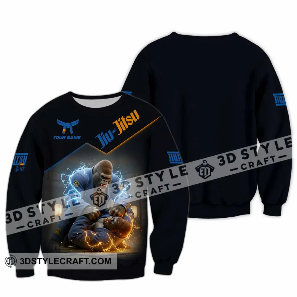 Unisex Shirt - Custom Jiu Jitsu Shirt Long Sleeve / S T-shirt