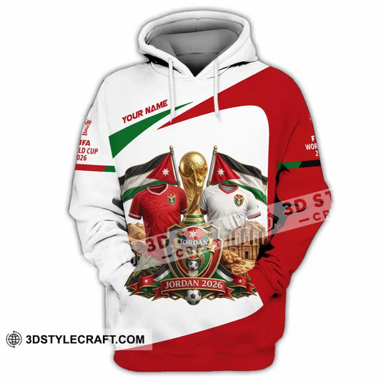 Unisex Shirt - Custom Jordan World Cup 2026 3D Shirt style option 3