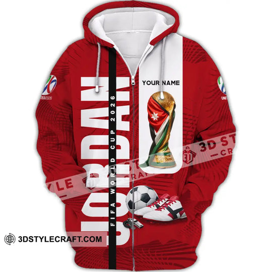 Unisex Shirt - Custom Jordan World Cup 2026 3D Shirt style option 3