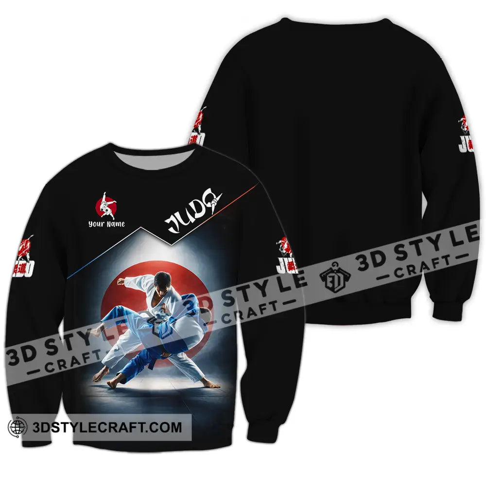 Unisex Shirt - Custom Judo 3D Shirt Long Sleeve / S T-shirt