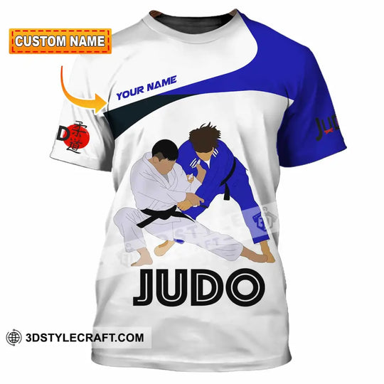 Unisex Shirt - Custom Judo 3D Shirt style option 1