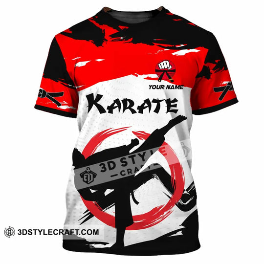 Unisex Shirt - Custom Karate 3D Shirt style option 2