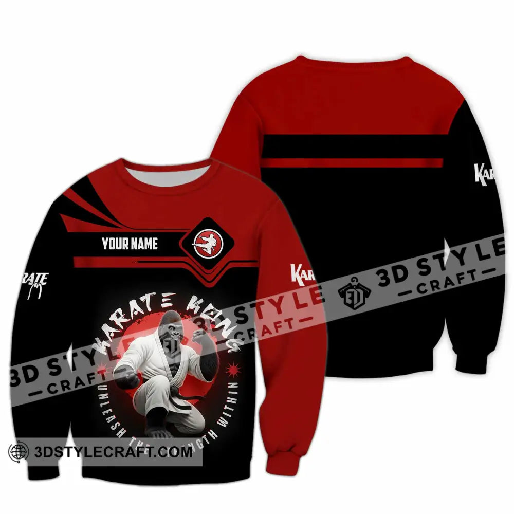 Unisex Shirt Custom Karate Shirt Long Sleeve / S T shirt