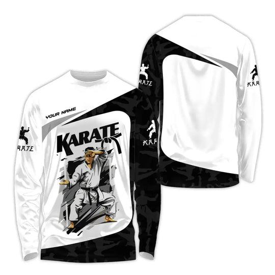 Unisex Shirt - Custom Karate Sport Shirt style option 4