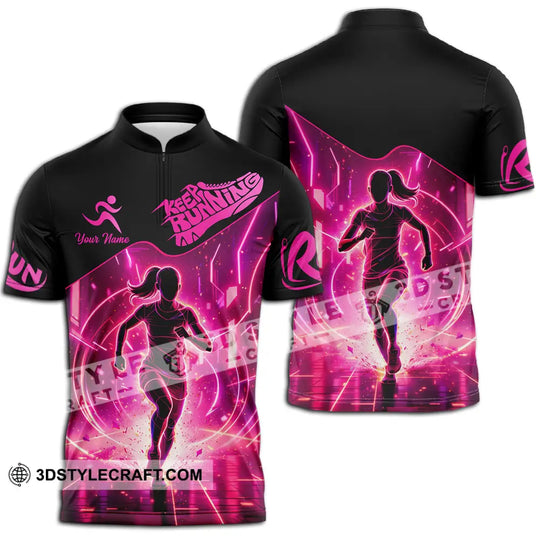Unisex Shirt - Custom Keep Running 3D Shirt style option 2