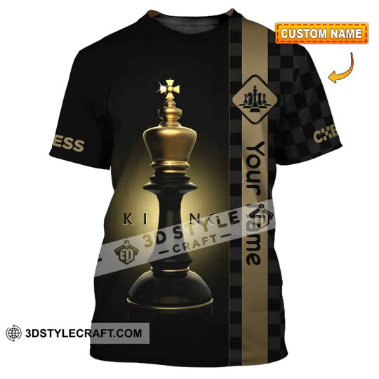Unisex Shirt - Custom King Of Chess Shirt style option 1