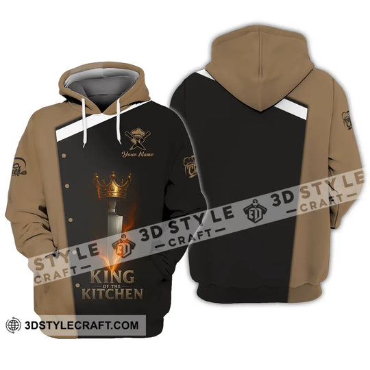 Unisex Shirt - Custom King Of Kitchen Chef Shirt style option 3