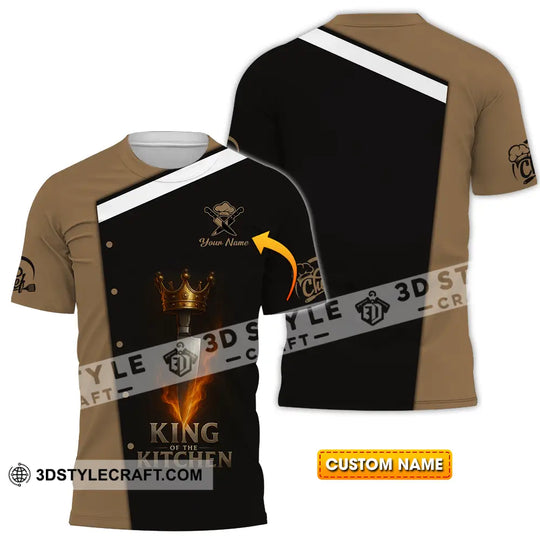 Unisex Shirt - Custom King Of Kitchen Chef Shirt style option 1