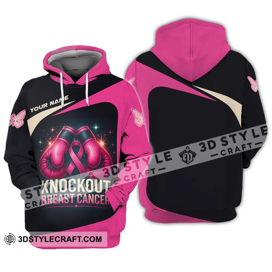 Unisex Shirt - Custom Knock Out Breast Cancer Shirt style option 3