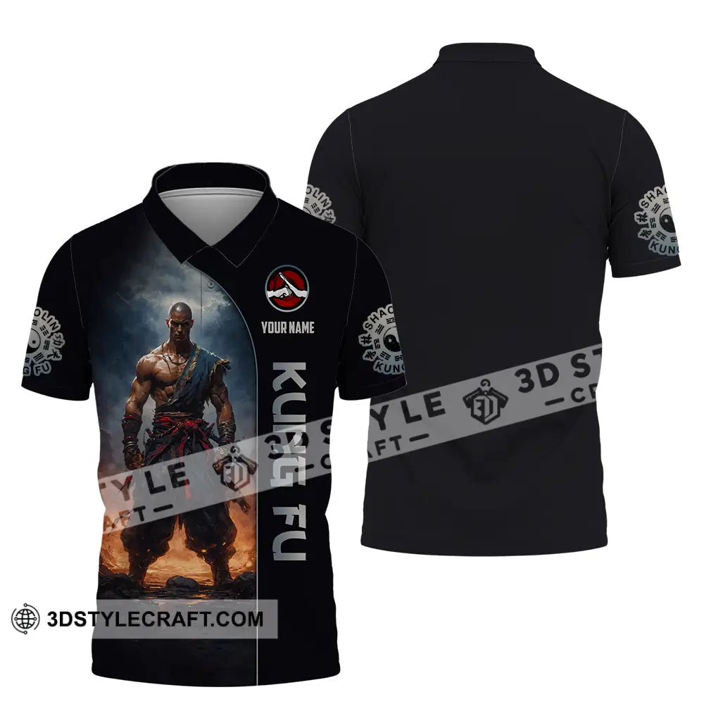 Unisex Shirt - Custom Kung Fu 3D Shirt Polo Shirt / S T-shirt