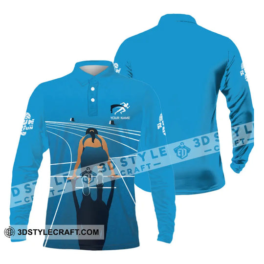 Unisex Shirt - Custom Love Running Sport Shirt style option 3