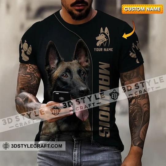 Unisex Shirt - Custom Malinois Pet Lover Shirt style option 1