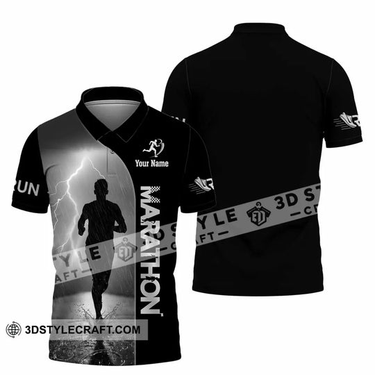 Unisex Shirt - Custom Marathon 3D Shirt style option 2