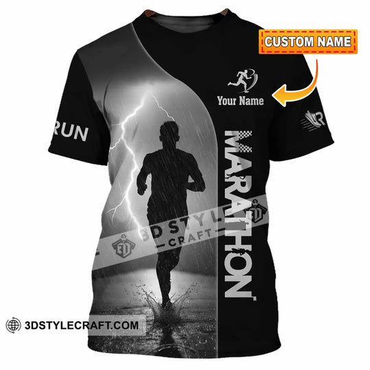 Unisex Shirt - Custom Marathon 3D Shirt style option 1