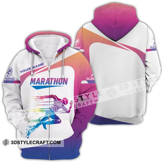 Unisex Shirt - Custom Marathon Running Lover Sport Shirt style option 4
