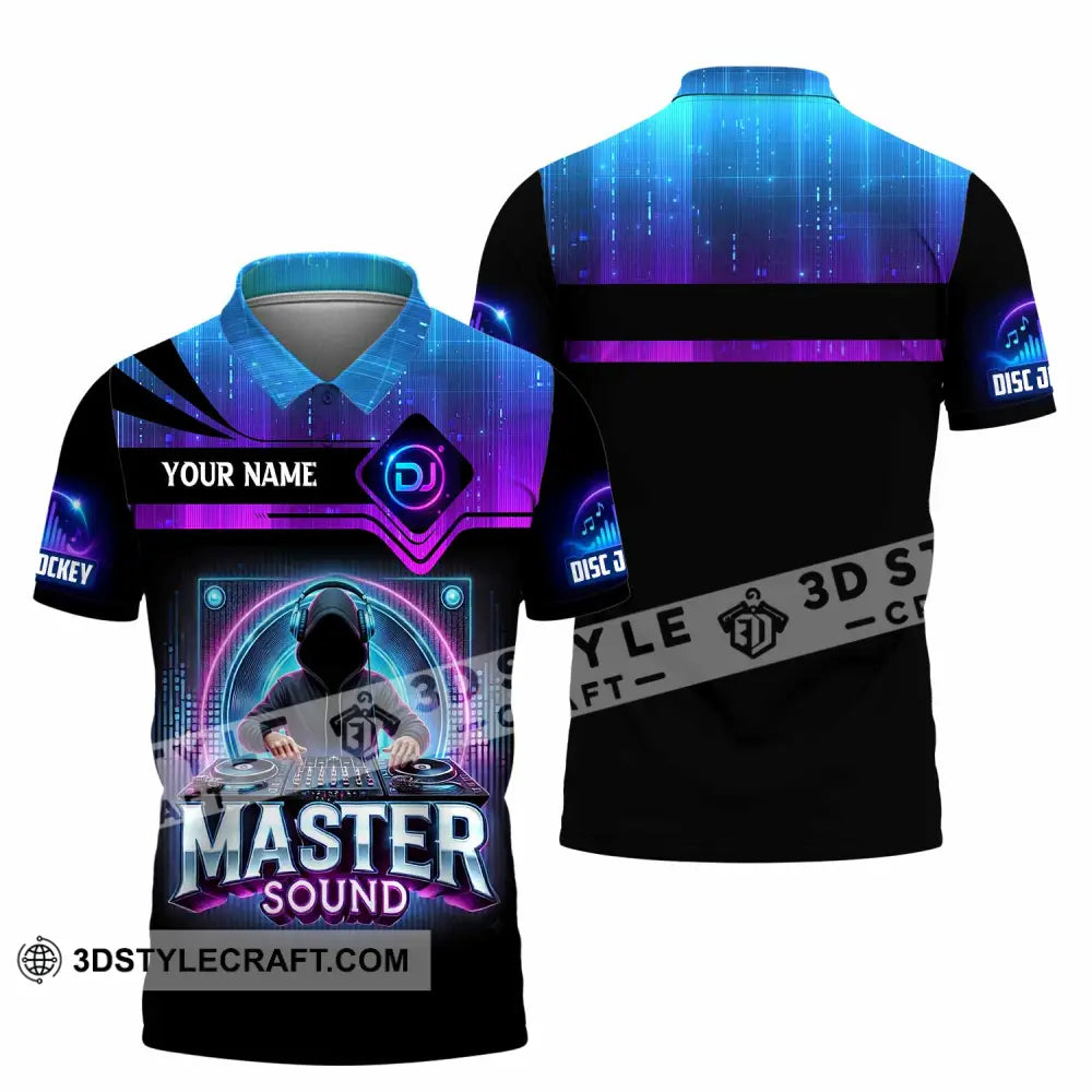 Unisex Shirt - Custom Master Sound 3D Shirt Polo Shirt / S T-shirt