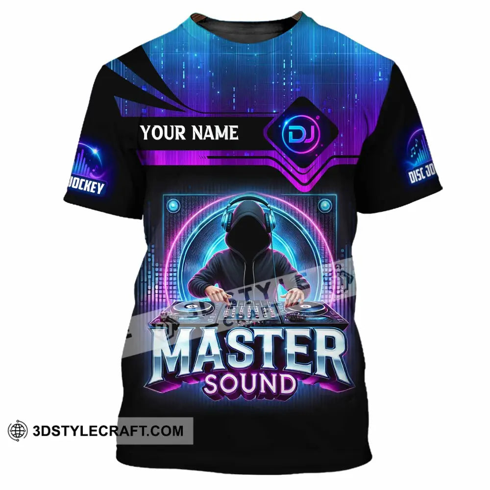 Unisex Shirt - Custom Master Sound 3D Shirt T-Shirt / S T-shirt