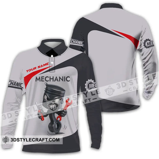 Unisex Shirt - Custom Mechanic Shirt style option 4