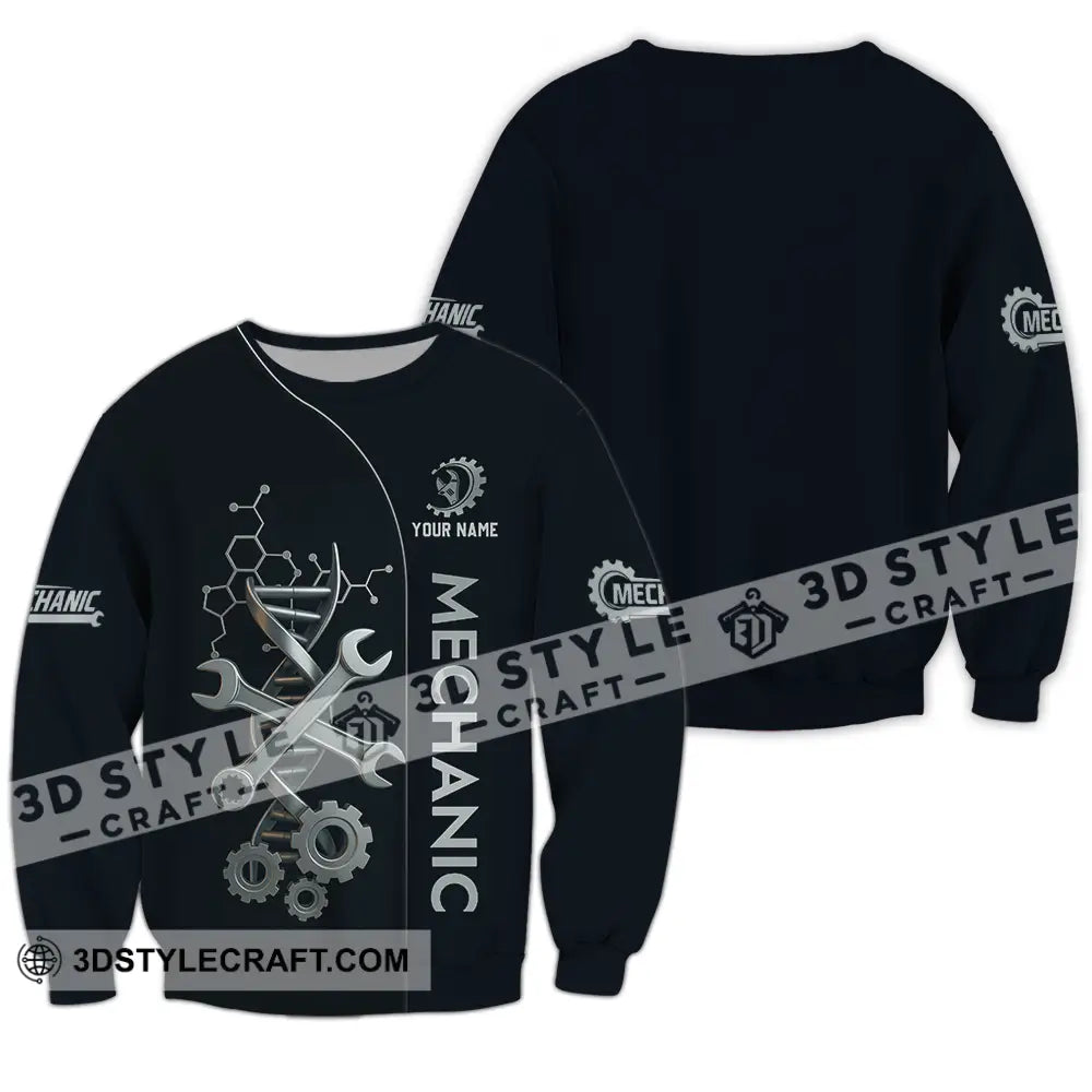 Unisex Shirt Custom Mechanic Shirt Long Sleeve / S T shirt