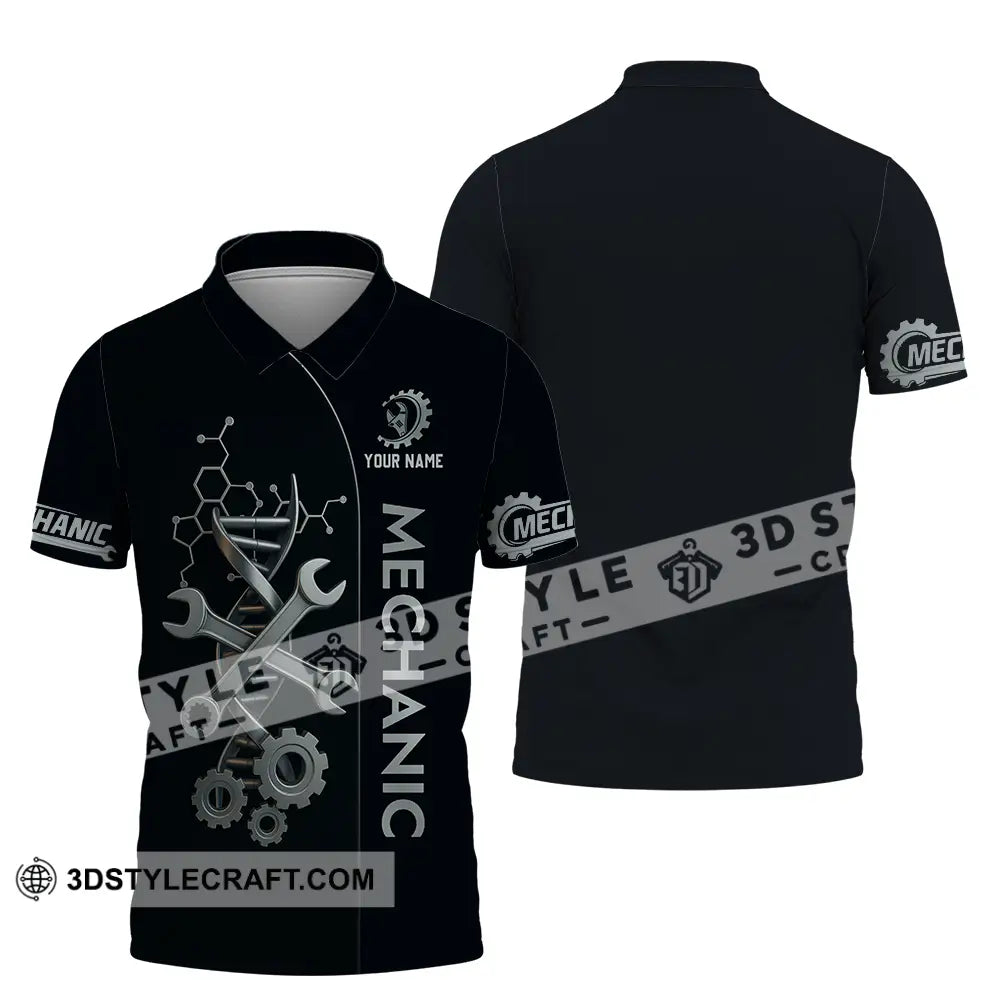 Unisex Shirt Custom Mechanic Shirt Polo Shirt / S T shirt