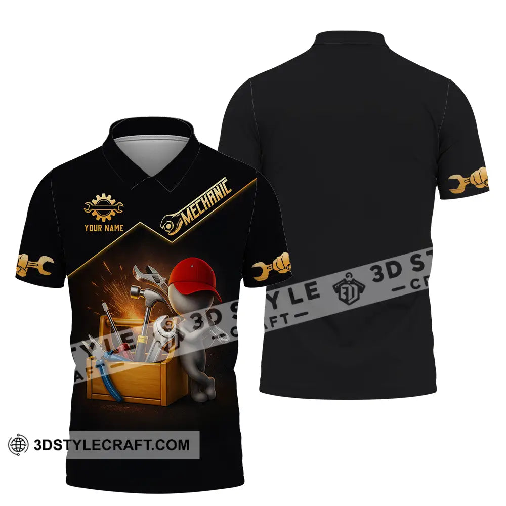 Unisex Shirt Custom Mechanic Shirt Polo Shirt / S T shirt
