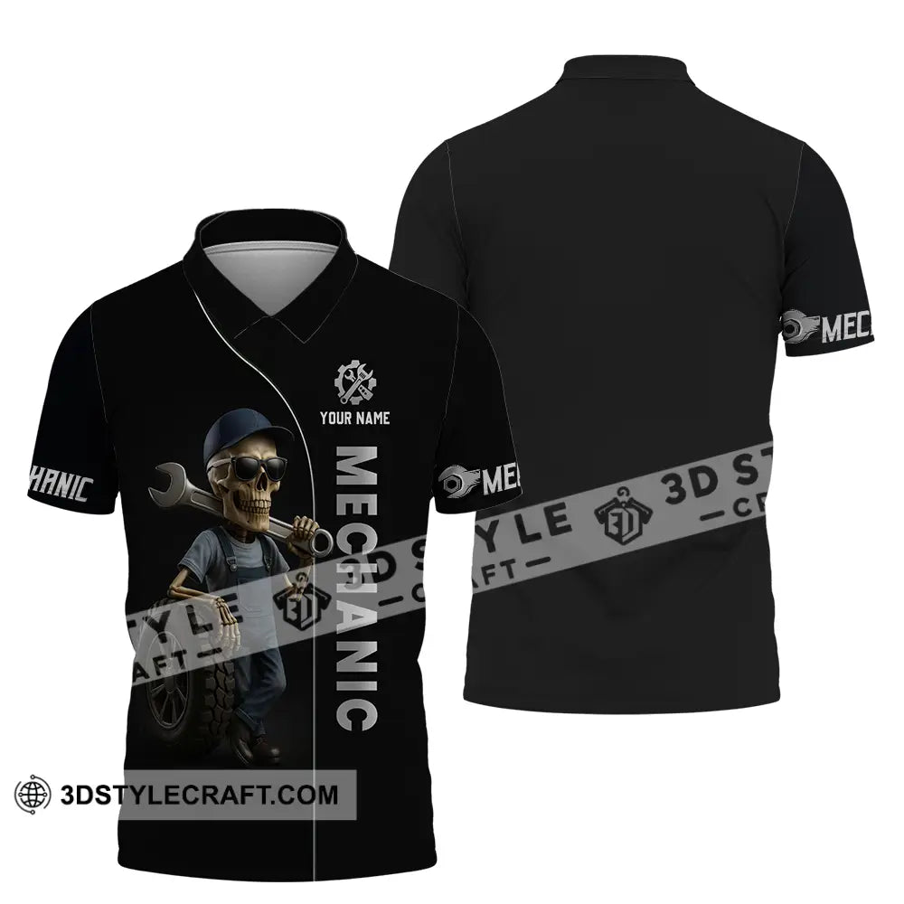 Unisex Shirt Custom Mechanic Shirt Polo Shirt / S T shirt