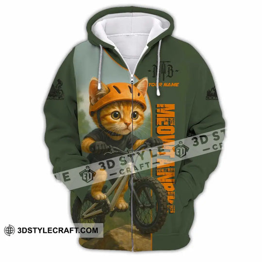 Unisex Shirt - Custom Meowtain Bike Shirt style option 3