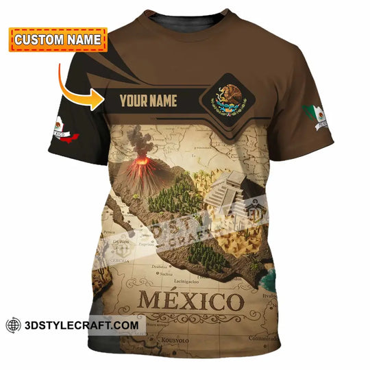 Unisex Shirt - Custom Mexico 3D Shirt style option 1