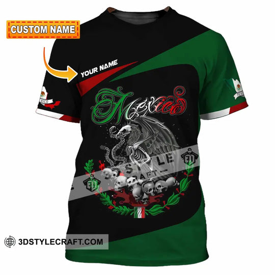 Unisex Shirt - Custom Mexico 3D Shirt style option 1