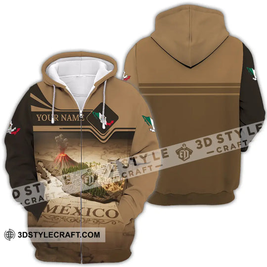 Unisex Shirt - Custom Mexico 3D Shirt style option 4