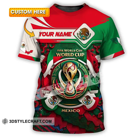 Unisex Shirt - Custom Mexico Fifa Club World Cup 2026 3D Shirt style option 1