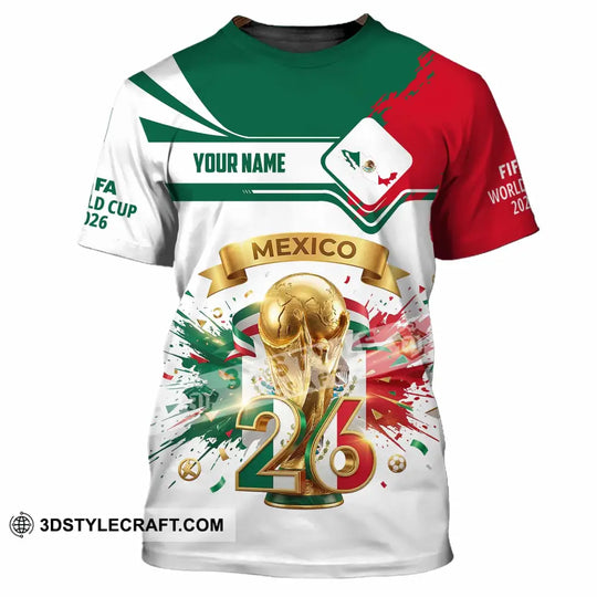 Unisex Shirt - Custom Mexico FIFA World Cup 2026 3D Shirt style option 4