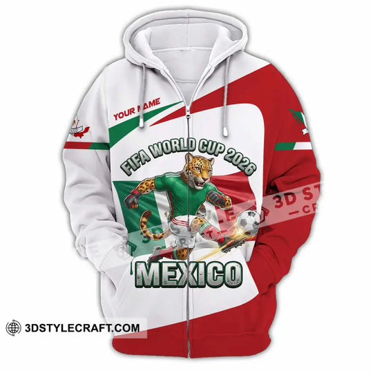 Unisex Shirt - Custom Mexico Fifa World Cup 2026 3D Shirt style option 4