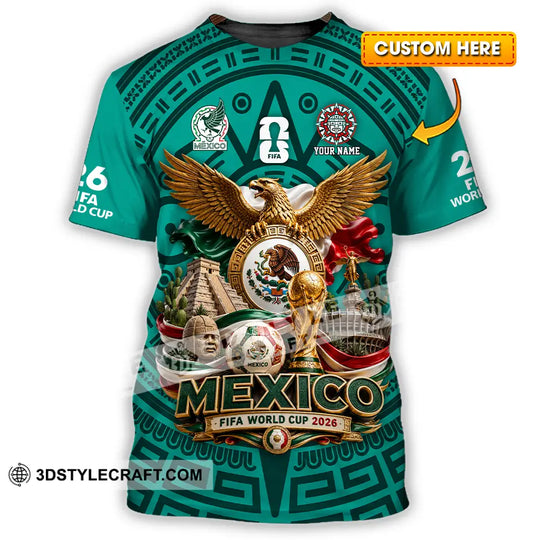 Unisex Shirt - Custom Mexico World Cup 2026 Shirt style option 1