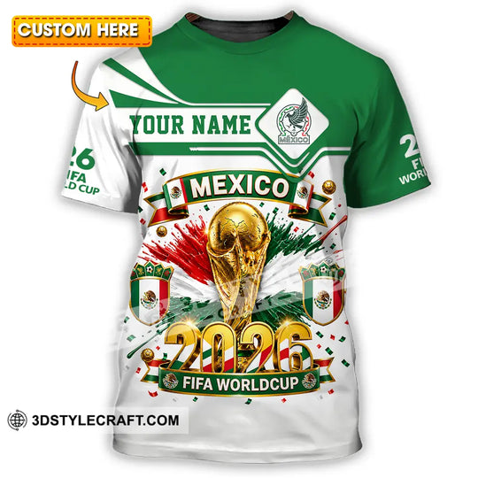 Unisex Shirt - Custom Mexico World Cup 2026 Shirt style option 1