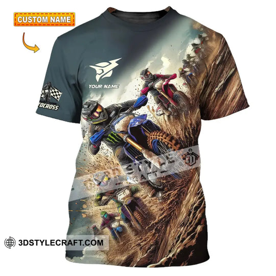 Unisex Shirt - Custom Motocross Player Shirt style option 2