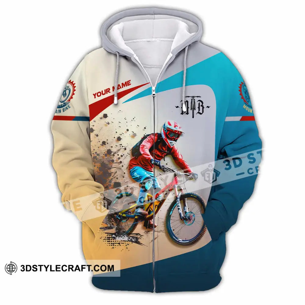 Unisex Shirt Custom Mountain Bike MTB Shirt T shirt