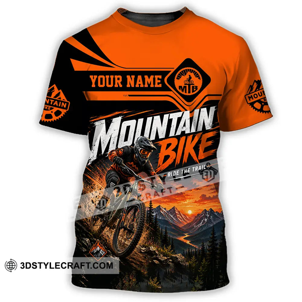 Unisex Shirt - Custom Mountain Bike Shirt - T-Shirt / S - T-shirt