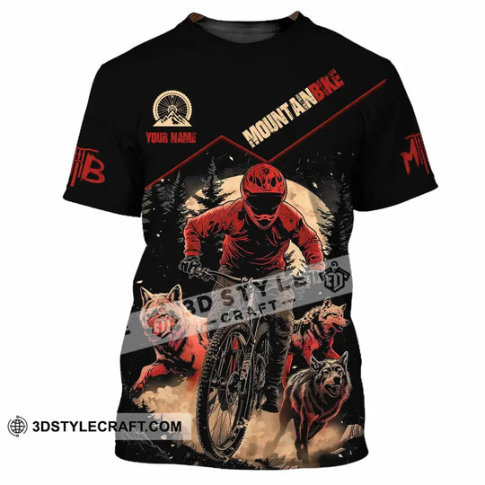 Unisex Shirt - Custom Mountain Bike  Shirt style option 2