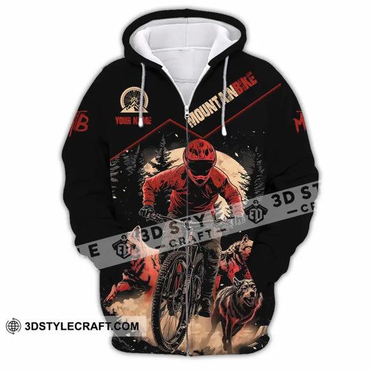 Unisex Shirt - Custom Mountain Bike  Shirt style option 3