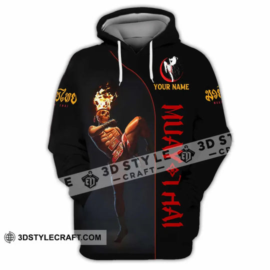 Unisex Shirt - Custom Muay Thai 3D Shirt style option 2