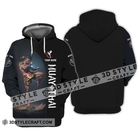 Unisex Shirt - Custom Muay Thai 3D Shirt style option 3