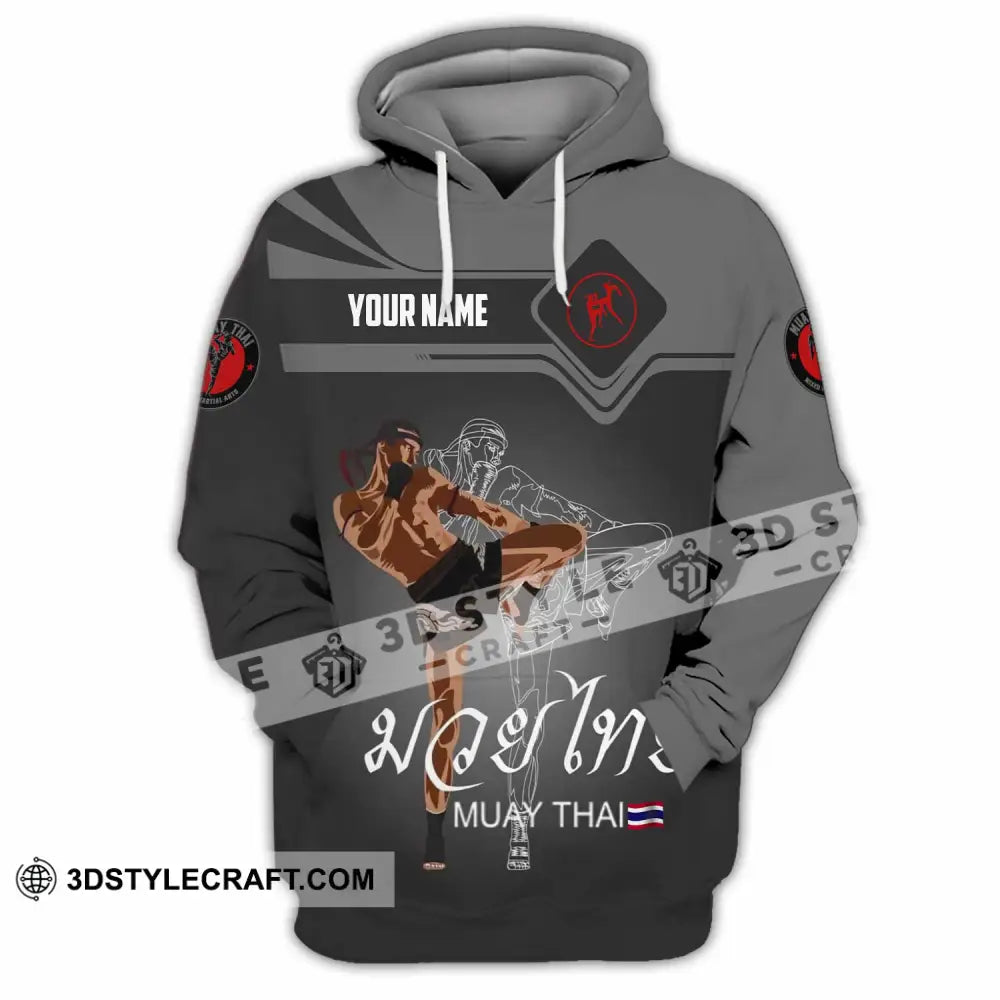 Unisex Shirt - Custom Muay Thai 3D Shirt - Hoodie / S - T-shirt