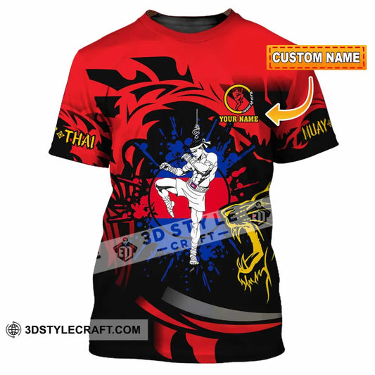 Unisex Shirt - Custom Muay Thai 3D Shirt T-shirt