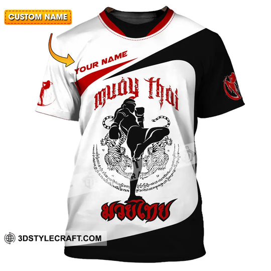 Unisex Shirt - Custom Muay Thai 3D Shirt style option 1