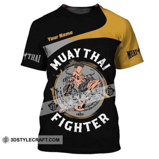 Unisex Shirt - Custom Muay Thai 3D Shirt style option 2
