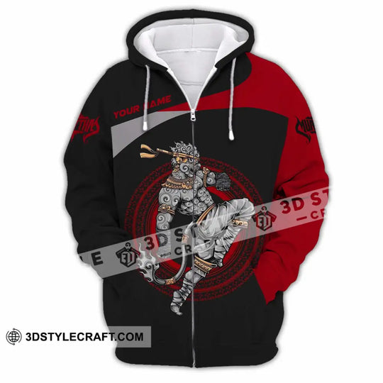 Unisex Shirt - Custom Muay Thai 3D Shirt style option 3