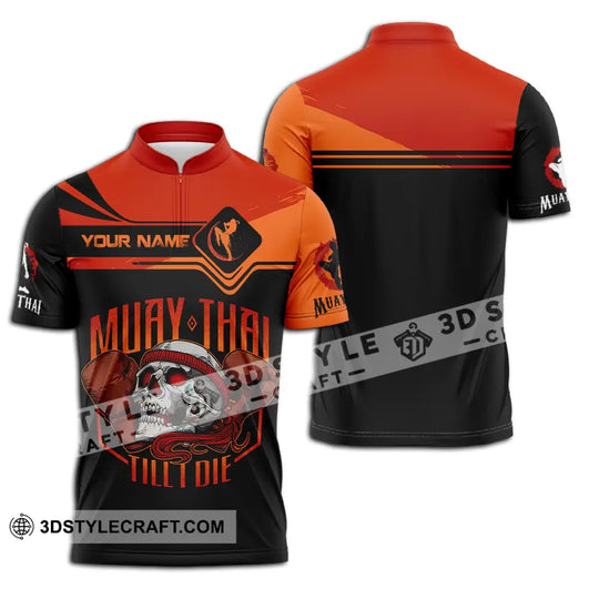 Unisex Shirt - Custom Muay Thai Till Die 3D Shirt style option 3