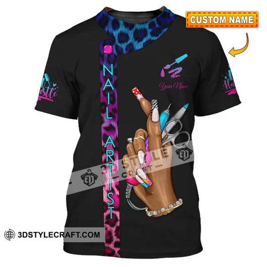 Unisex Shirt - Custom Nails Artist Shirt style option 1